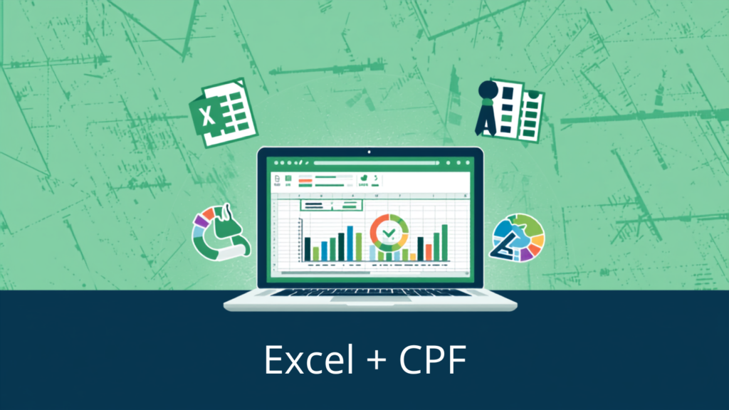 Formation Excel CPF sur ordinateur portable avec tableur ouvert