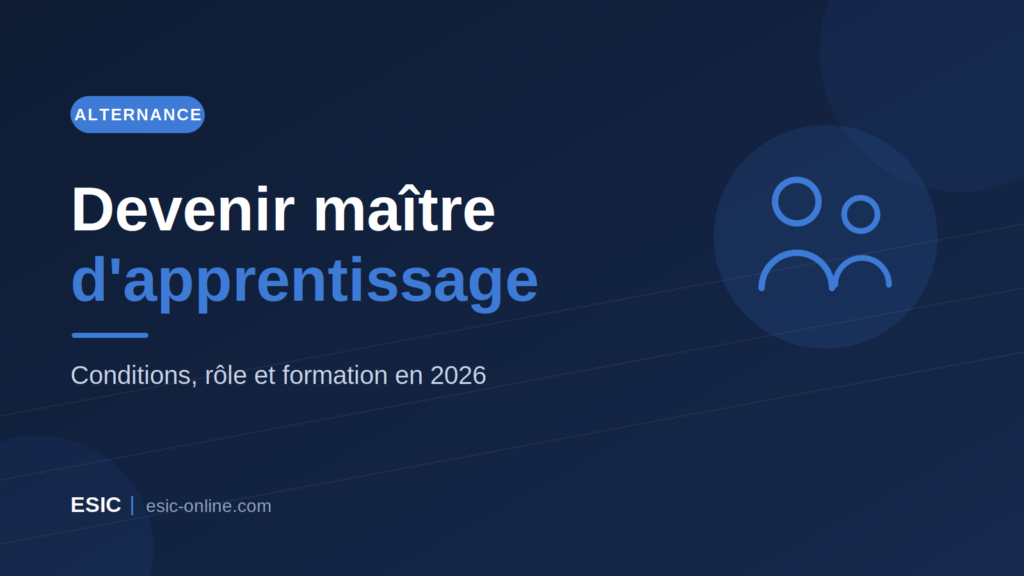 formation maitre apprentissage