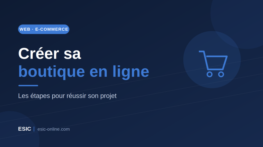 Créer sa boutique en ligne