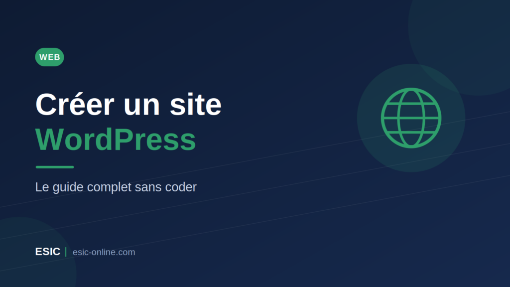 Créer un site WordPress professionnel sans coder