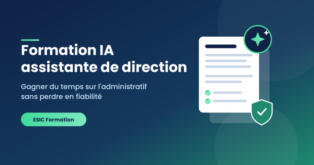 Formation IA assistante de direction